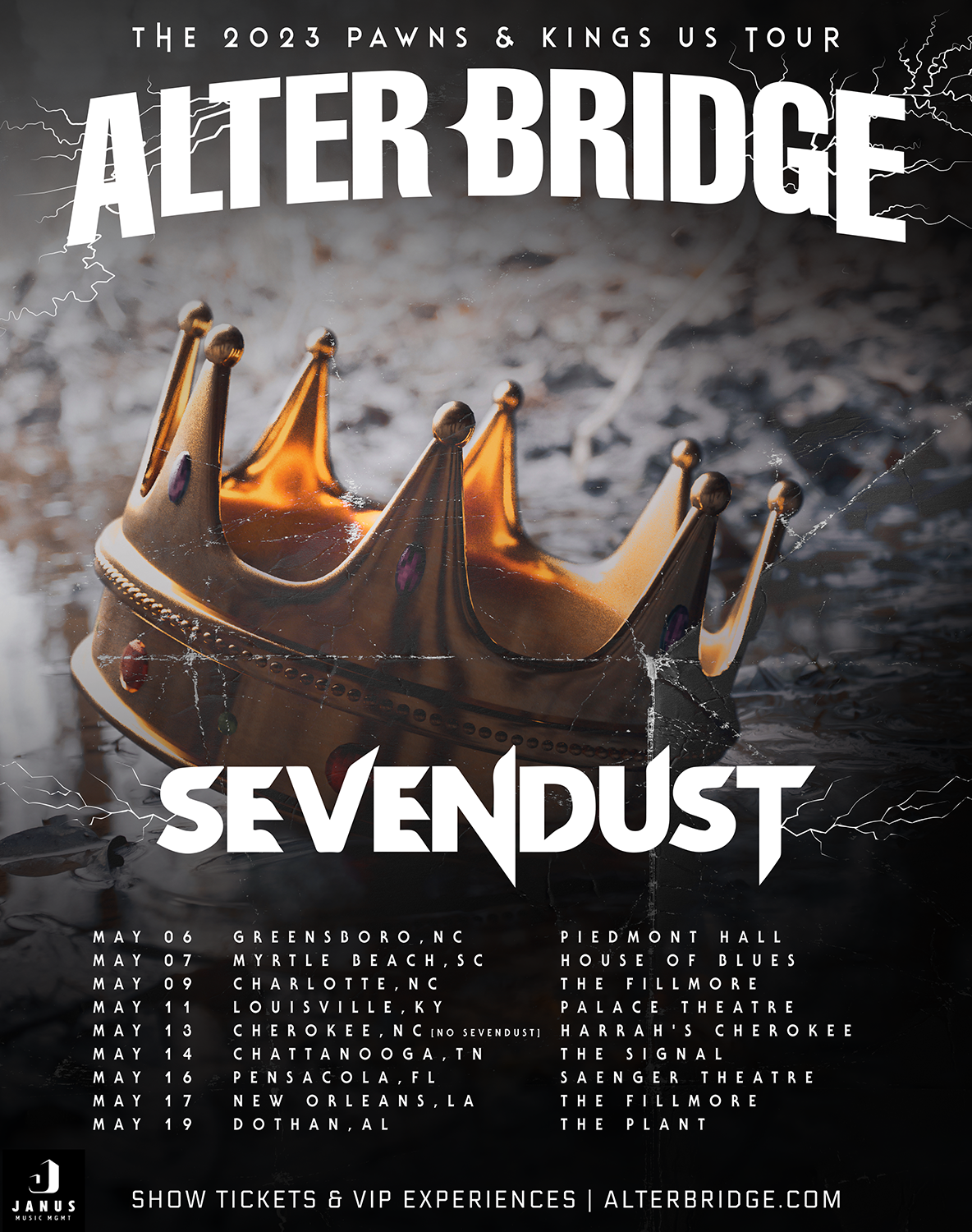 sevendust tour 2023 europe